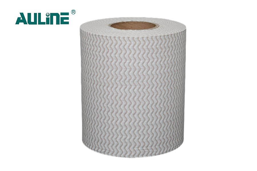 Tabby In hàng loạt vải không dệt spunlace