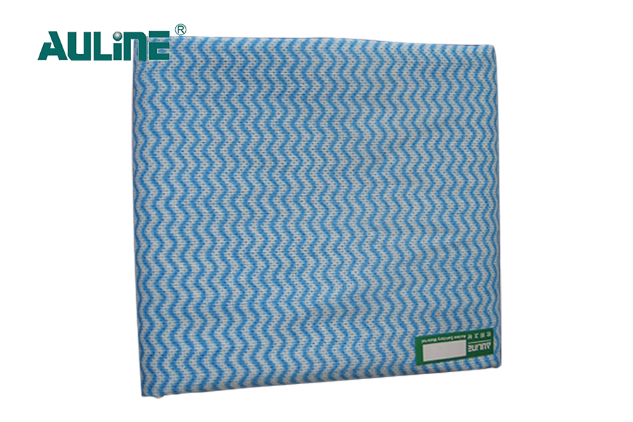 Dưới dòng bột gỗ in của vải không dệt Spunlace