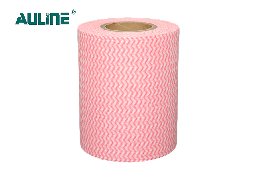 Tabby In hàng loạt vải không dệt spunlace